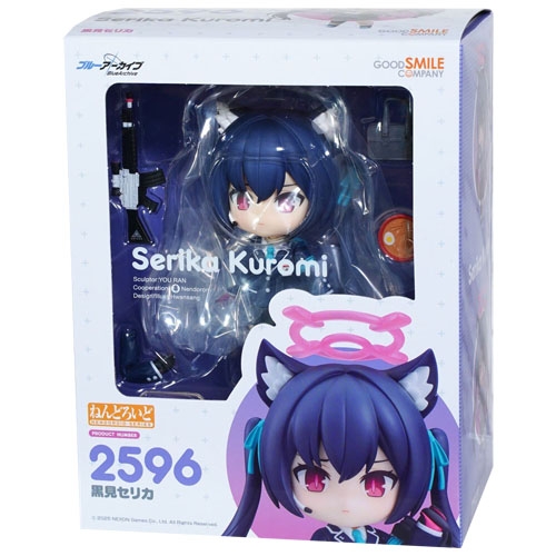 [넨도로이드] 2596 쿠로미 세리카 (블루 아카이브)