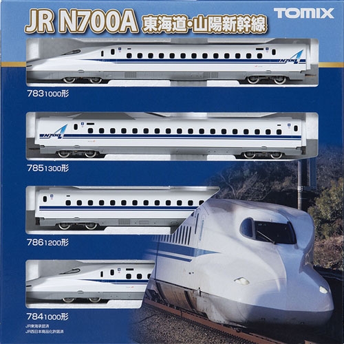 JR N700-1000계 (N700S) 도카이도-산요 신칸센 기본 세트 (4pcs)