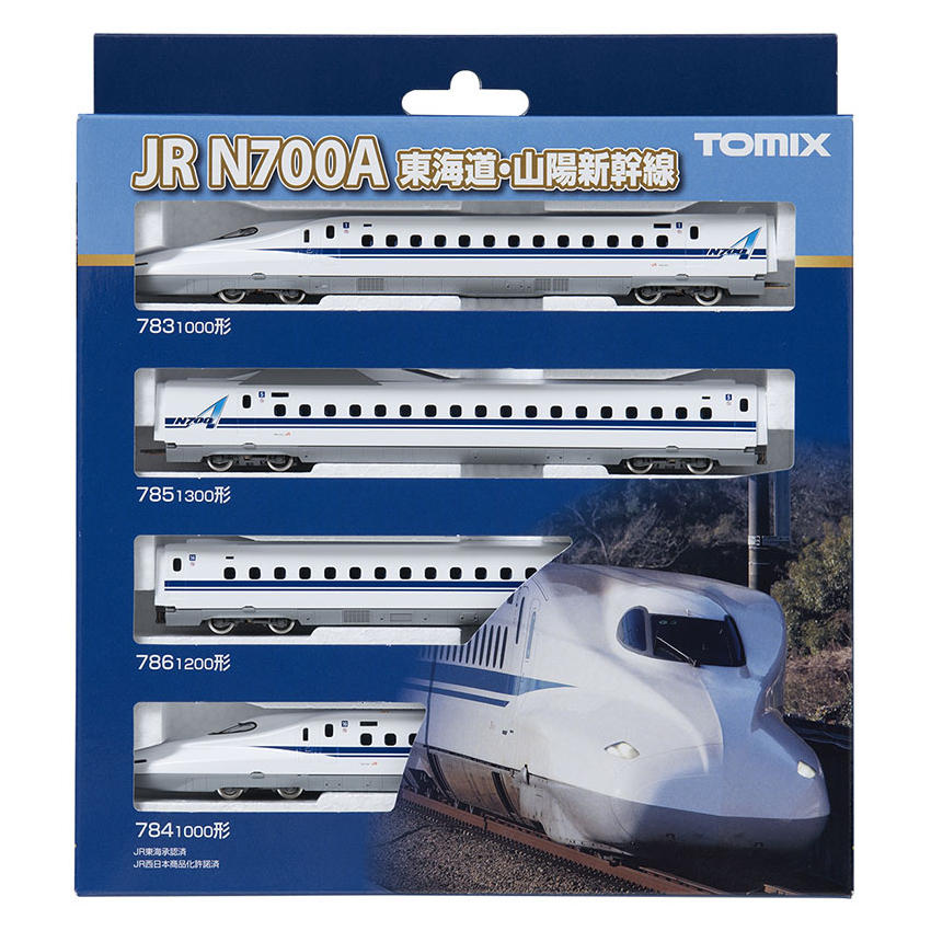 JR N700-1000계 (N700S) 도카이도-산요 신칸센 기본 세트 (4pcs)