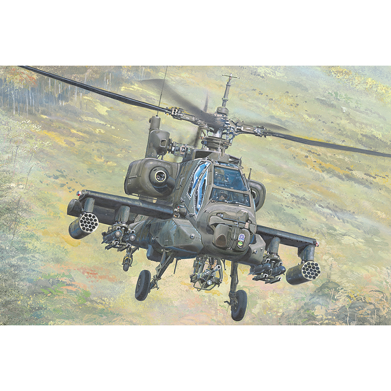 1/35 미군 AH-64A 아파치 후기형 공격헬기 - 1/35 AH-64A Apache Late