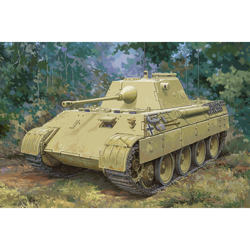 1/48 독일군 판터 A형 정찰전차 - 1/48 German Pz.BeobWg V Ausf.A