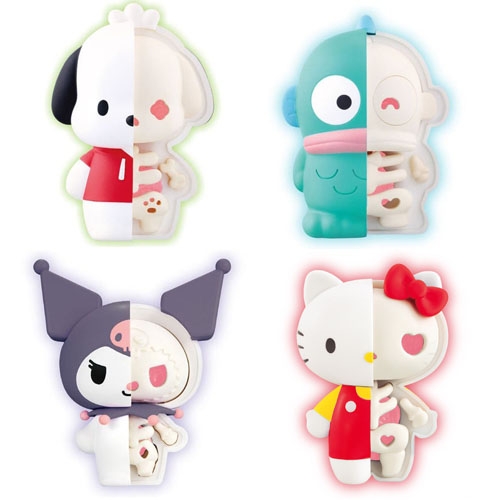 [해체 퍼즐 판타지] 산리오 캐릭터즈 퓨어 핑크 믹스 (4종 세트)