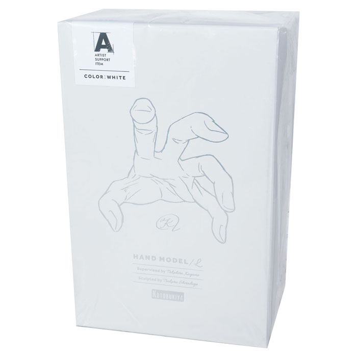 [ARTIST SUPPORT ITEM] 1:1 핸드 모델 L (왼손/화이트)