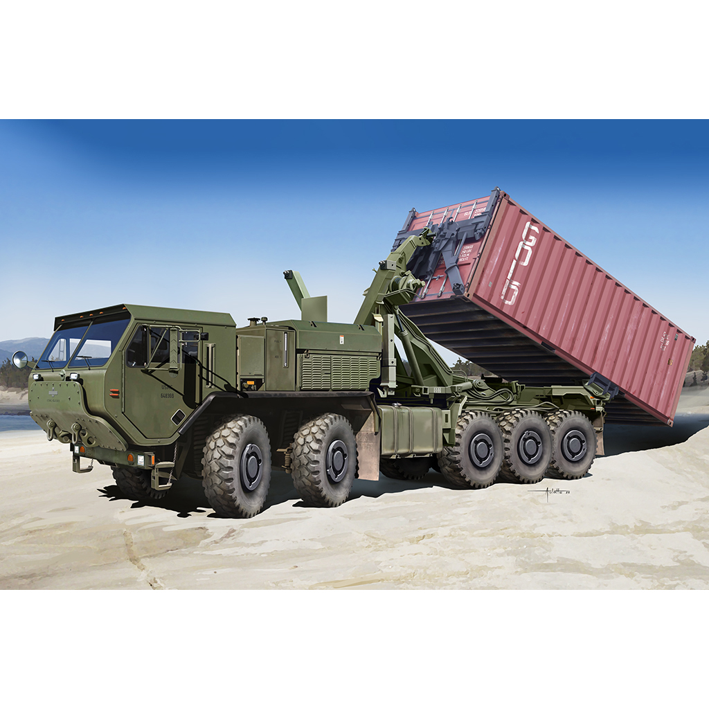 1/35 미군 LVSR MKR18 수송 트럭 (20피트 컨테이너) - 1/35 LVSR MKR18 Cargo Truck with 20ft Container