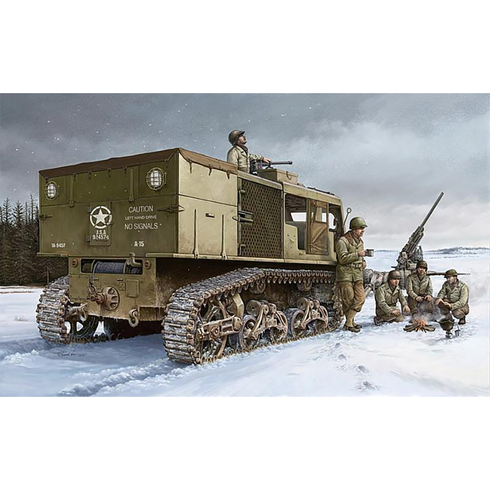 1/35 미군 M4 고속 견인차 (3-in./90mm) - 1/35 M4 HIGH SPEED TRACTOR(3-in./90mm)