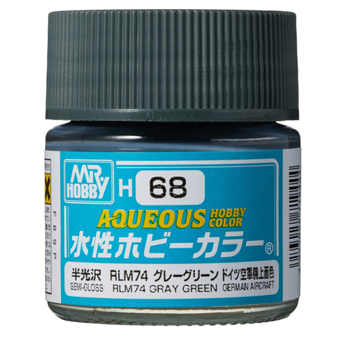 H-068 RLM74 그레이 그린 (반광)