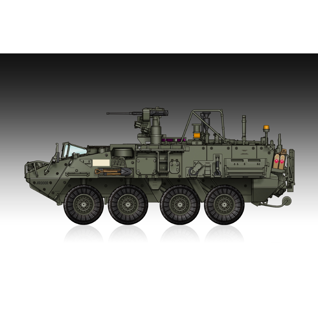 1/72 미 육군 스트라이커 M1135 핵생화학 정찰차 - 1/72 M1135 Stryker NBC RV