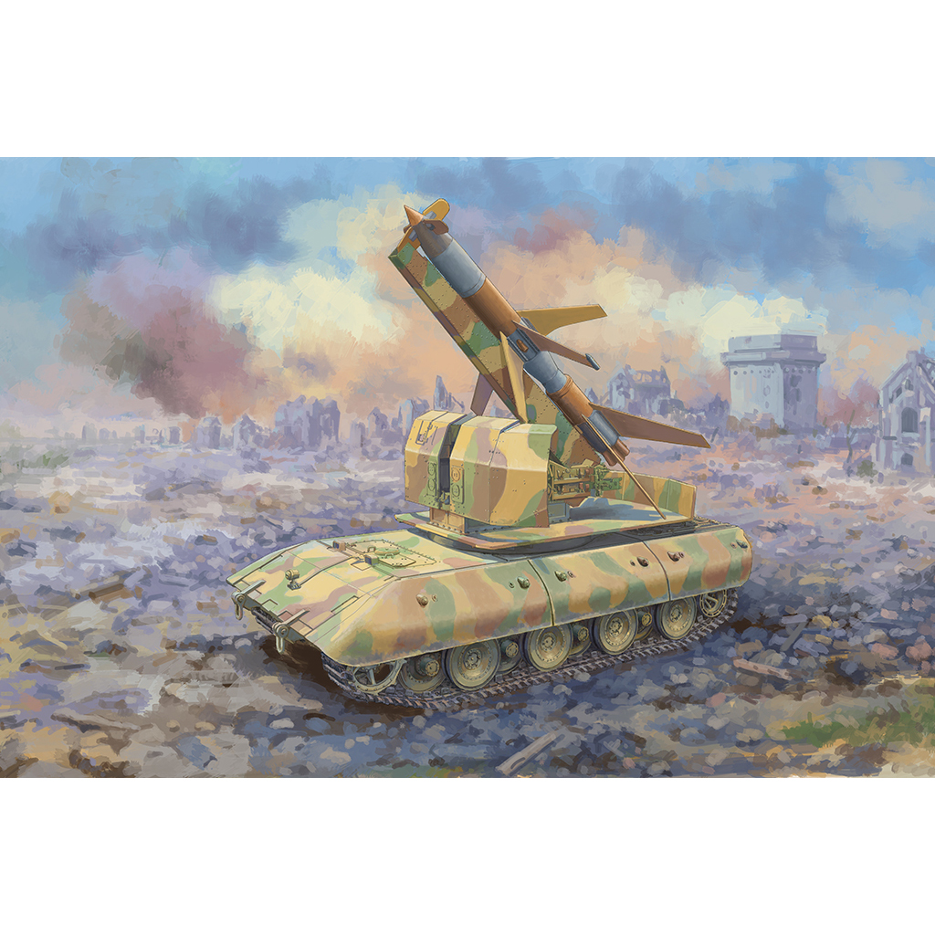 1/35 독일군 E-100 대공전차(라인토흐터 I 로켓 탑재) - 1/35 E-100 Flakpanzer w/Flakrakete Rheintocher I