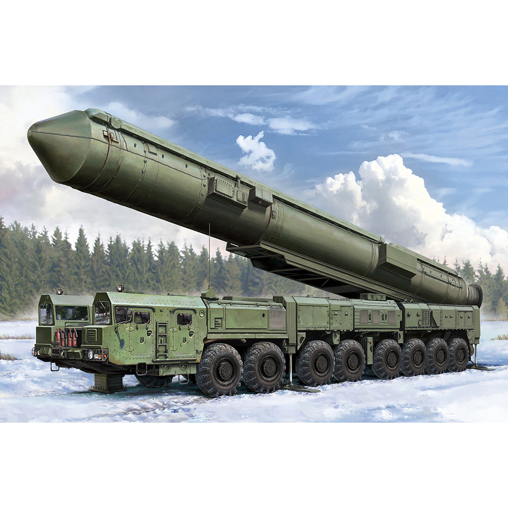 1/72 토폴-M 대륙간 탄도 미사일 시스템 -  1/72 15U175 TEL of RS-12M1 Topol-M ICBM complex