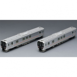 JR GV-E 400형 디젤카 (니가타 컬러) 세트 (2pcs)