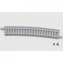 커브 PC 레일 C605-10-PC (F) (4pcs)