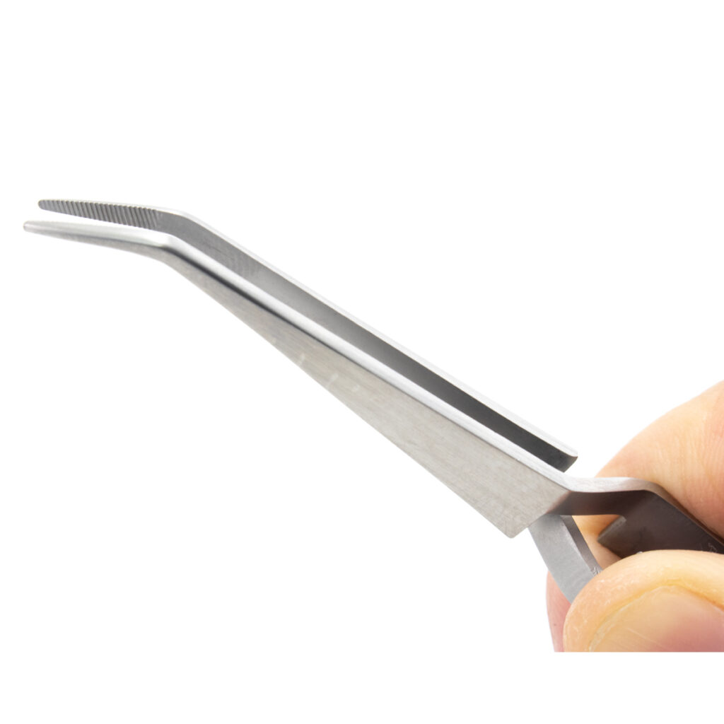 F-106M 역 핀셋 (소형/곡선/125mm)