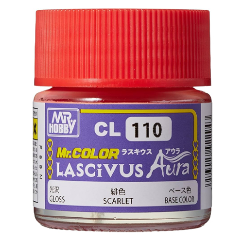 CL110 LASCIVUS Aura 스칼릿(주홍, 진홍색) 10ml (유광)