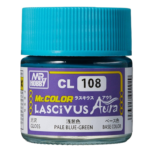 CL108 LASCIVUS Aura 페일 블루-그린 10ml (유광)