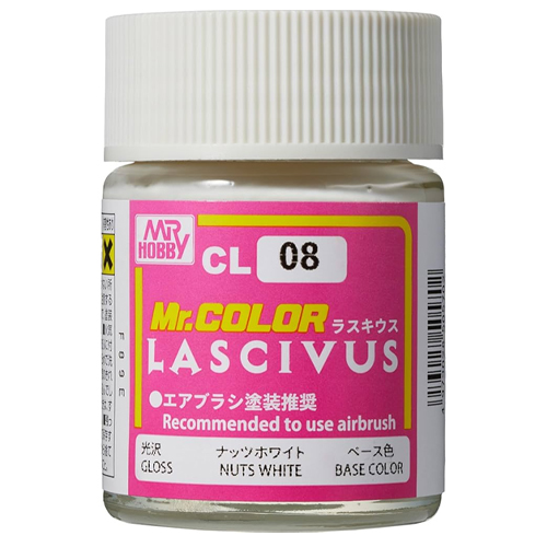 CL08 LASCIVUS 넛츠 화이트 18ml (유광)