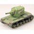 1/72 KV-2 tank with Early Russian Green
