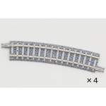 커브 PC 레일 C317-15-PC (F) (4pcs)