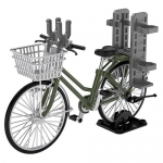 [리틀 아머리] LM007 통학 자전거 (지정방위교용/자동화기운반형) 올리브드랍