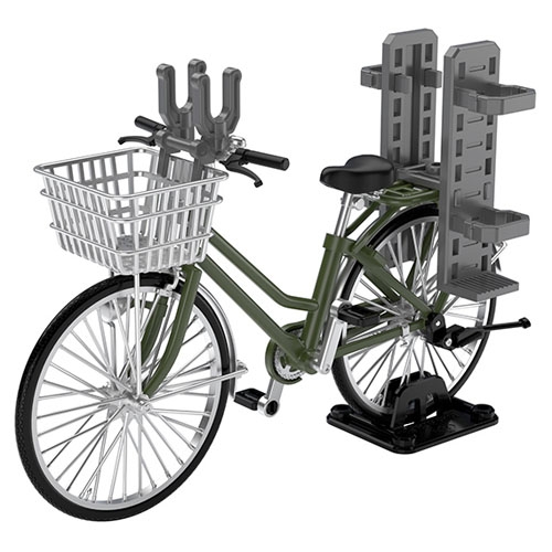 [리틀 아머리] LM007 통학 자전거 (지정방위교용/자동화기운반형) 올리브드랍