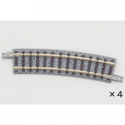 커브 레일 C280-15 (F) (4pcs)