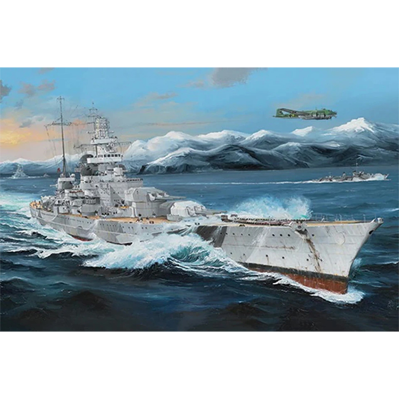 1/200 독일군 샤른호르스트 전함 - 1/200 German Scharnhorst Battleship