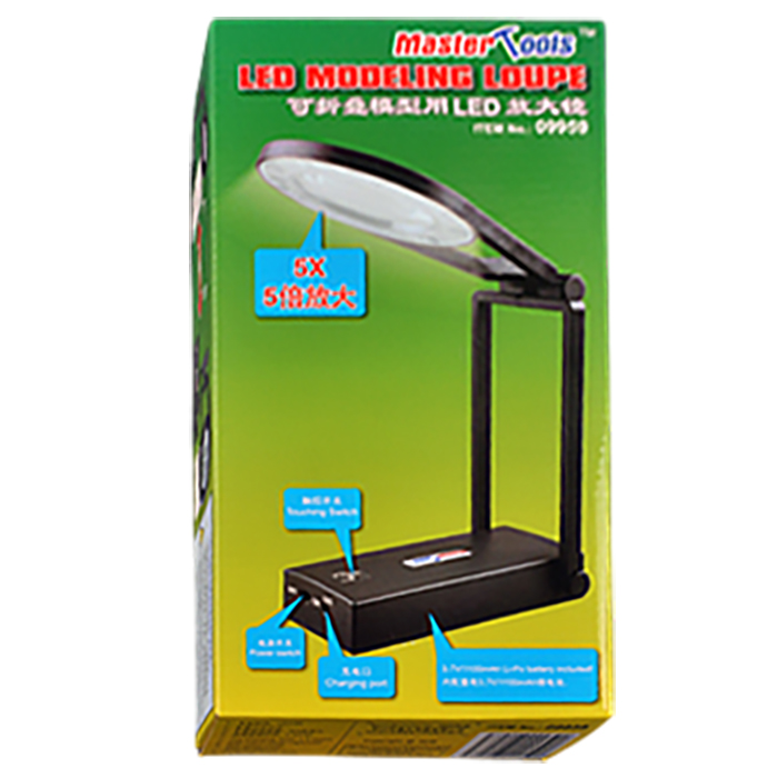 접이식 모델용 LED 확대경 - LED MODELLING LOUPE