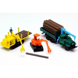 [트럭 컬렉션] 원목 운반 세트 (3pcs)