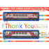 산리쿠철도 36-700형(#Thank You From KAMAISHI 랩핑 열차) 세트 (2pcs)