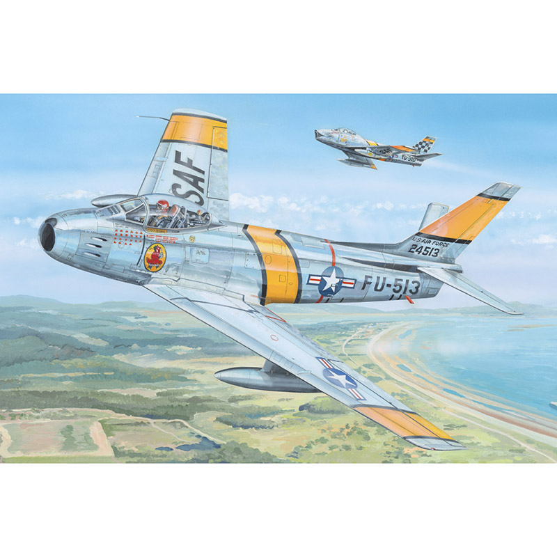 1/18 미 공군 F-86F-30 세이버 전투기 - 1/18 F-86F-30 