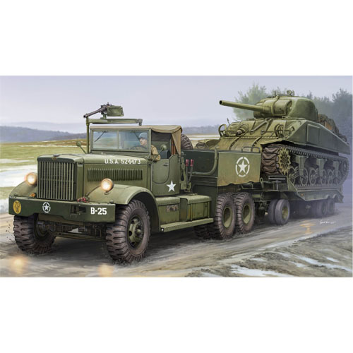 1/35 M19 Tank Transporter with Soft Top Cab