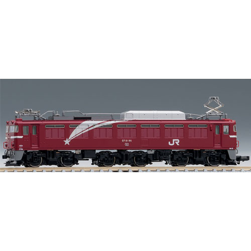 JR EF81형 전기기관차 (북두성컬러/H 루버 그레이)