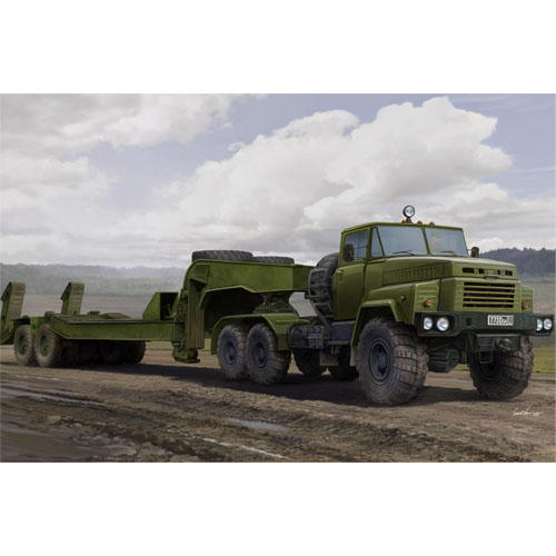 1/35 Russian KrAZ-260B Tractor with MAZ/ChMZAP-5247G semitrailer