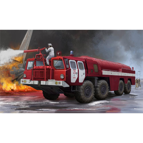 1/35 Airport Fire Fighting Vehicle AA-60 공항 소방차 (MAZ-7310) 160.01