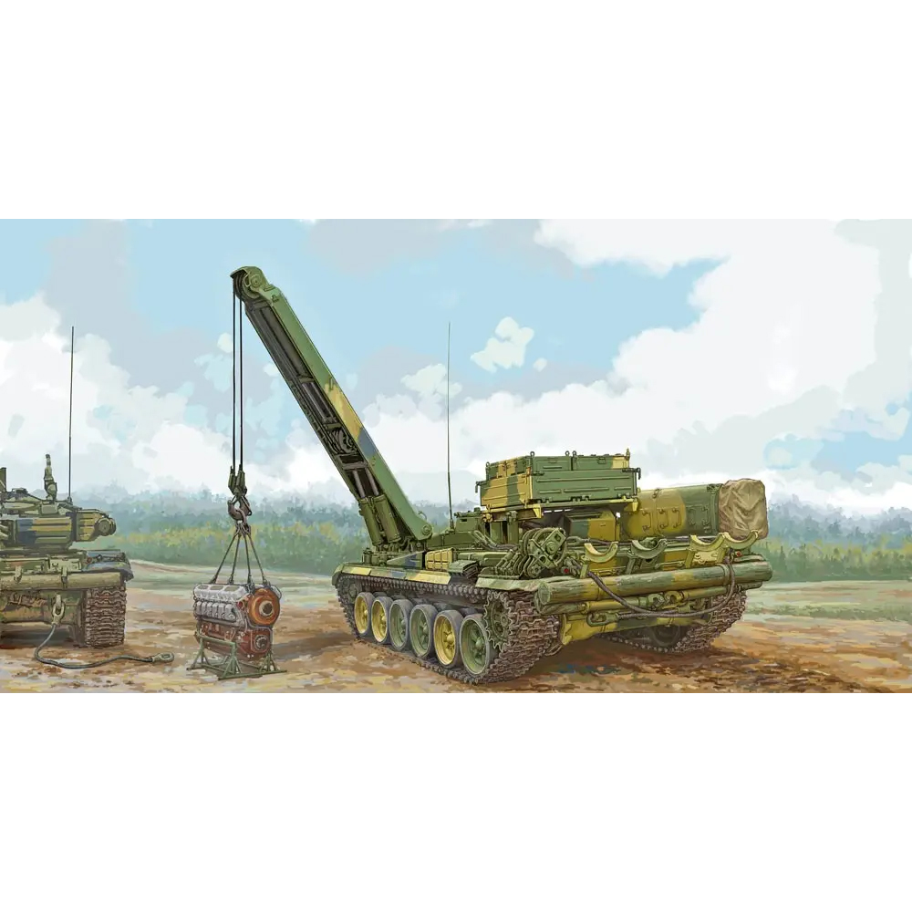 1/35 러시아군 BREM-1 장갑 구난차 - 1/35 Russian BREM-1 Armoured Recovery Vehicle