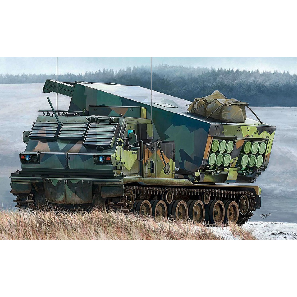 1/35 노르웨이군 M270A1 MLRS 다연장 로켓 시스템 - 1/35 M270/A1 Multiple Launch Rocket System - Norway