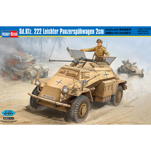 1/35 Sd.Kfz. 222 Leichter Panzerspahwagen 2cm