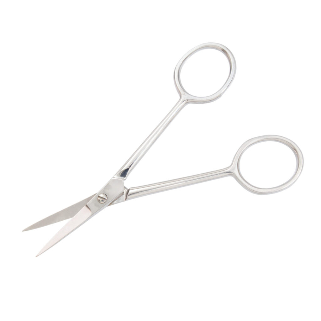 정밀 가위 (앞쪽이 휘어진 타입)