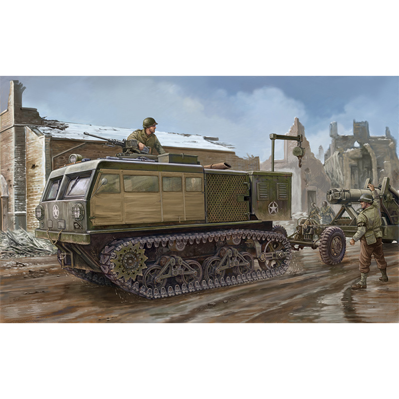 1/35 미군 M4 고속 포병 견인차 (155mm/8인치/240mm) - 1/35 M4 High Speed Tractor(155mm/8-in./240mm)
