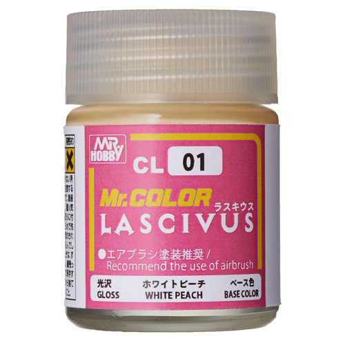 CL01 LASCIVUS 화이트 피치 18ml (유광)
