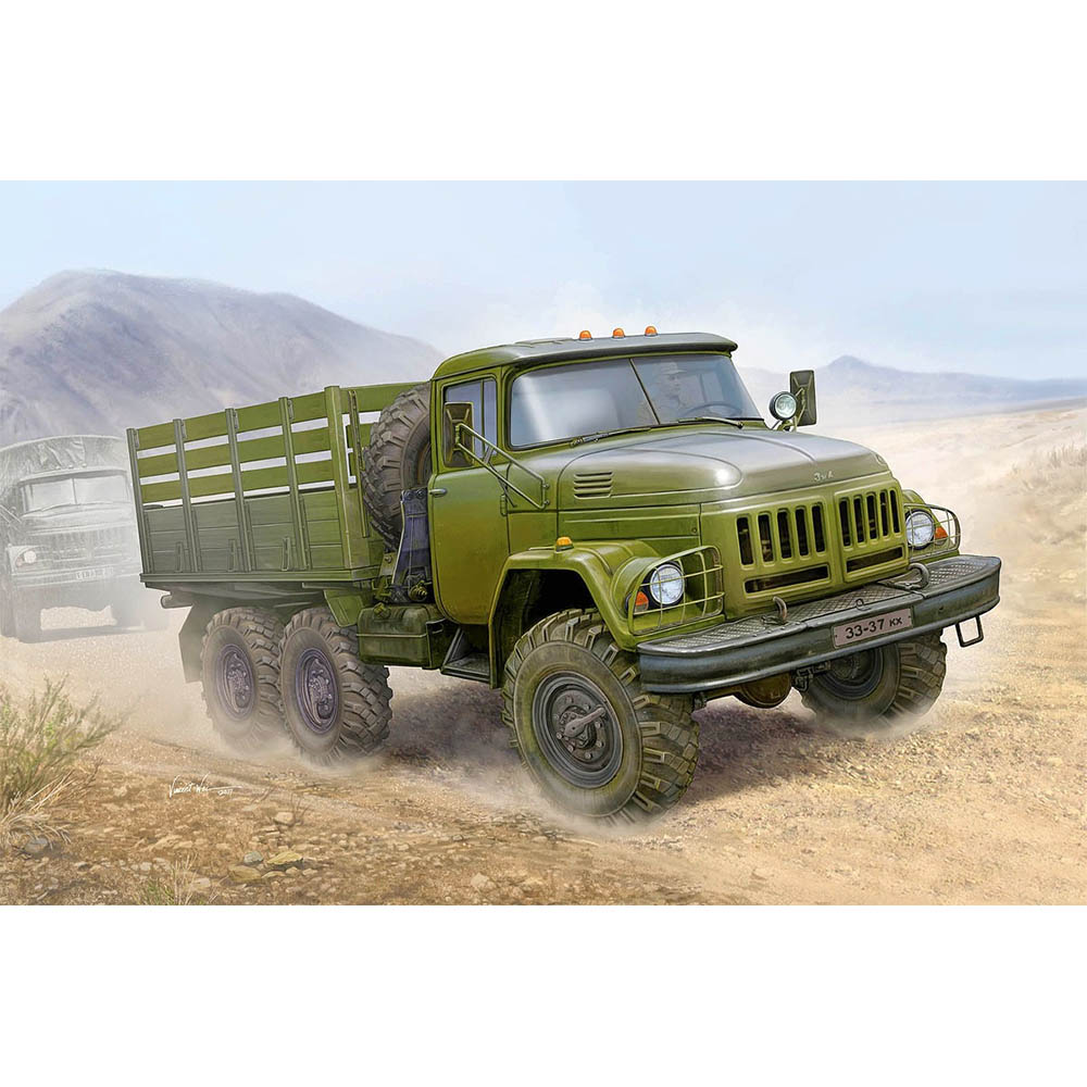 1/35 소련군 ZIL-131 군용 트럭 - 1/35 Russian Zil-131