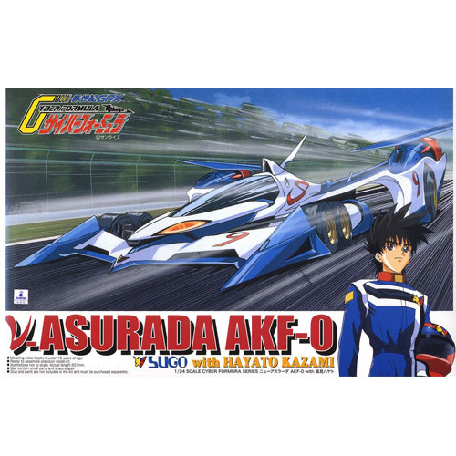 1/24 ASURADA AKF-0 with HAYATO KAZAMI