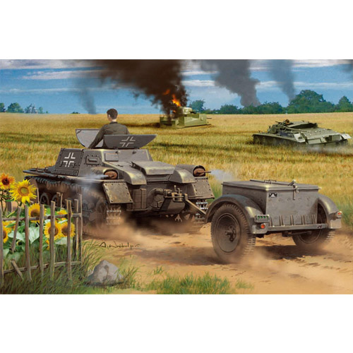 1/35 Munitionsschlepper auf Panzerkampfwagen I Ausf A with Ammo Trailer
