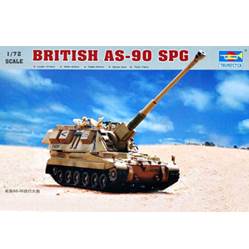 1/72 British AS-90 self-propelled howitzer