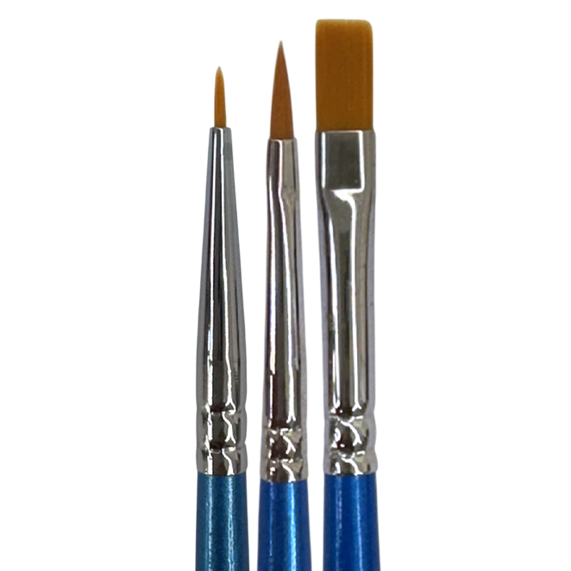 세필 3종 세트(0.9, 2.0, 5.5mm)