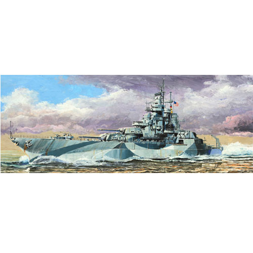1/700 USS West Virginia BB-48 1945