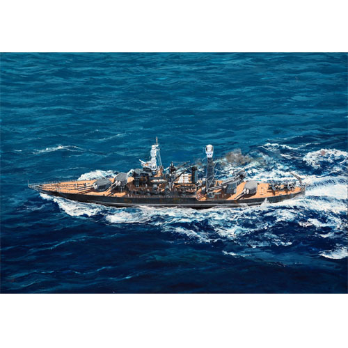 1/700 USS Wesr Virginia BB-48 1941