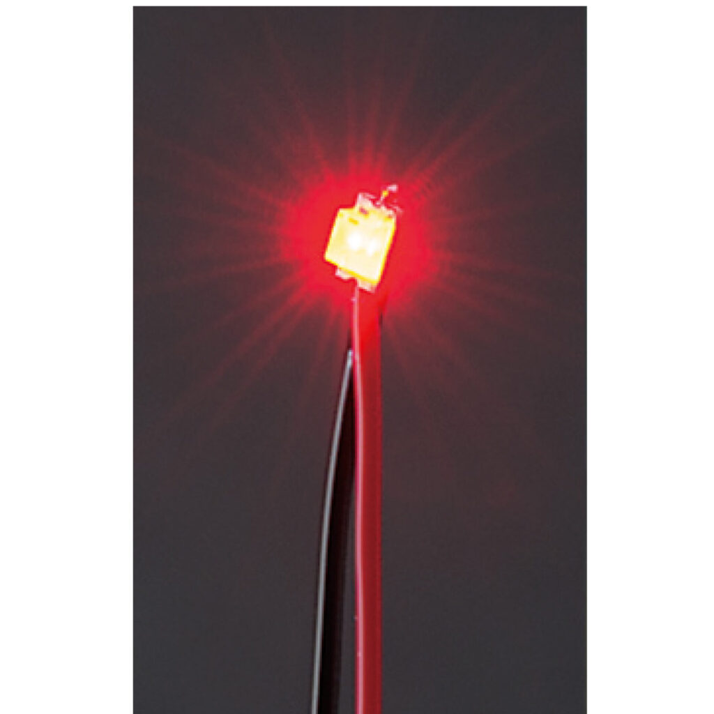 hobby parts LED 레드 (코드,저항 포함)