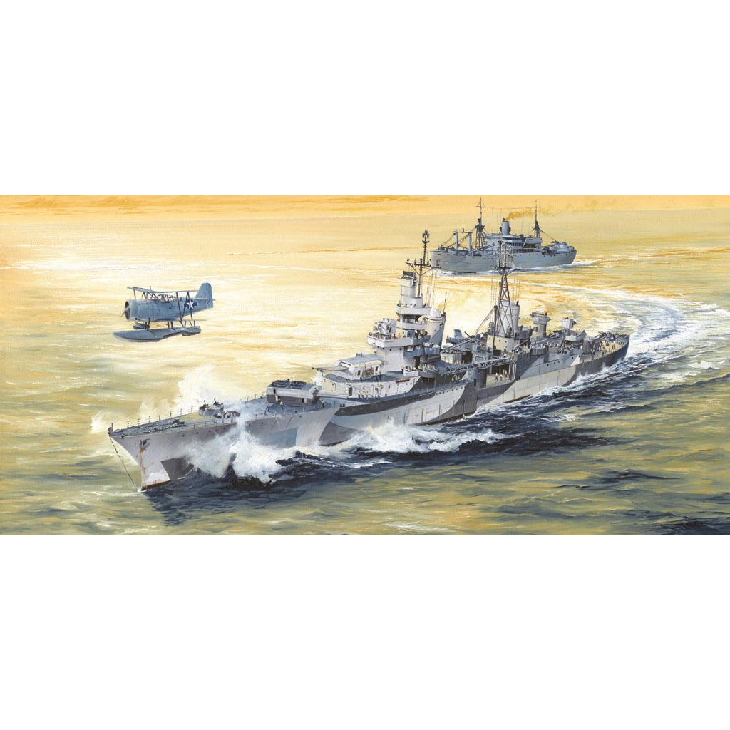 1/350 미 해군 인디애나폴리스 중순양함 CA-35 (1944) - 1/350 Warship-USS Indianapolis CA-35 1944
