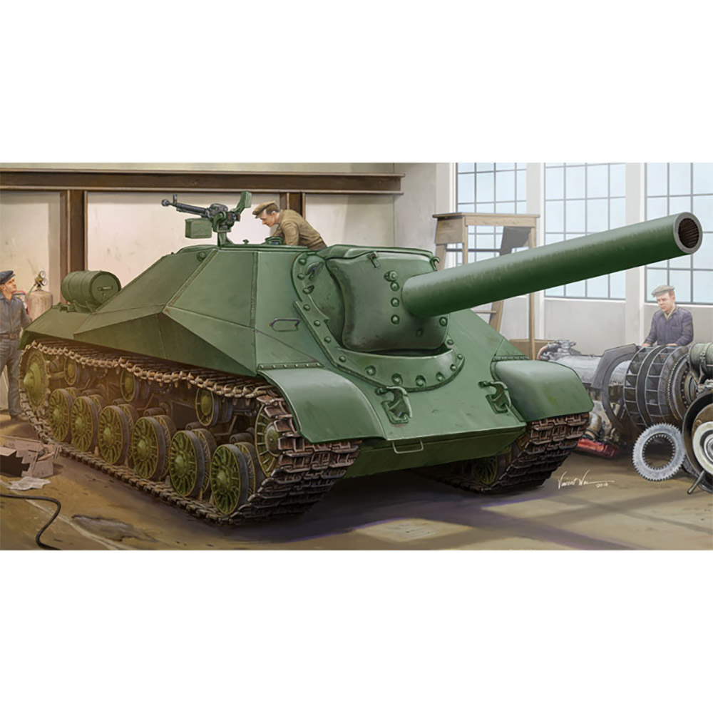 1/35 소련군 704공정 자주곡사포 - 1/35 Soviet Projet 704 SPH