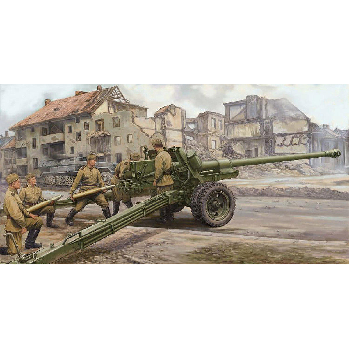 1/35 소련군 BS-3 100mm 대전차포 M1944 - 1/35 Russian 100mm Anti-Tank Gun M1944(BS-3)